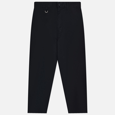 Мужские брюки SOPHNET. Stretch Chino Wide Cropped, цвет чёрный, размер L