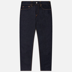 Мужские джинсы Evisu Evergreen Daruma Applique Pocket Denim, цвет синий