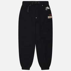 Мужские брюки Evisu Hide & Seek Godhead Seagull Print Jogger, цвет чёрный, размер L