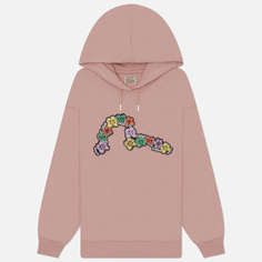 Женская толстовка Evisu Daruma Floral Seagull Embroidered, цвет розовый