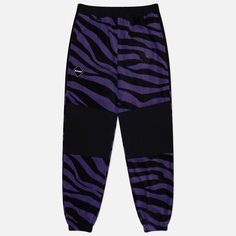 Мужские брюки F.C. Real Bristol Zebra Fleece, цвет фиолетовый, размер S