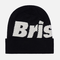 Шапка F.C. Real Bristol Big Logo Knit, цвет чёрный
