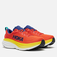 Мужские кроссовки Hoka One One Bondi 8, цвет красный