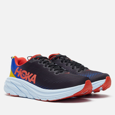 Мужские кроссовки Hoka One One Rincon 3, цвет чёрный, размер 44.5 EU