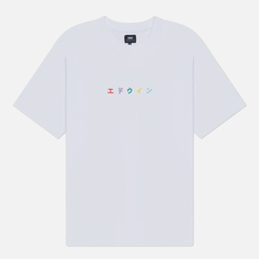 Мужская футболка Edwin Katakana Embroidery, цвет белый