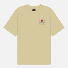 Мужская футболка Edwin Sunset On Mount Fuji, цвет жёлтый, размер M