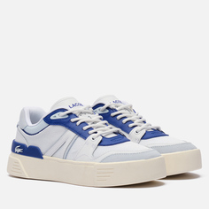 Женские кроссовки Lacoste L002 Evo Logo Tongue Leather, цвет синий