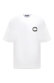 Хлопковая футболка Moschino
