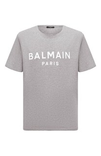 Хлопковая футболка Balmain