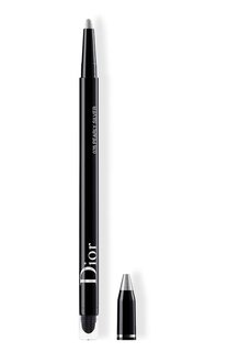 Подводка для глаз Diorshow 24H Stylo, 076 Жемчужный серебряный Dior