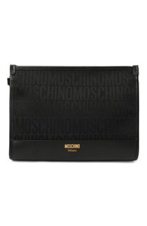 Текстильный клатч Moschino