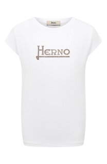 Хлопковая футболка Herno