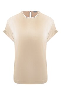Шелковый топ Brunello Cucinelli