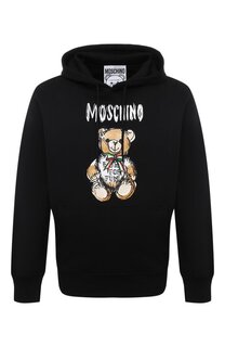 Хлопковое худи Moschino