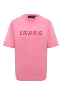 Хлопковая футболка Dsquared2