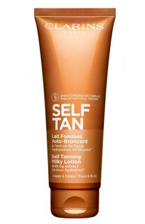 Молочко с эффектом загара для лица и тела Lait Fondant Auto-Bronzant (125ml) Clarins