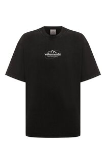 Хлопковая футболка VETEMENTS