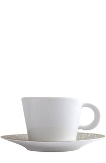 Чайная чашка с блюдцем Ecume Mordore Bernardaud