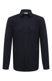 Хлопковая рубашка Brunello Cucinelli