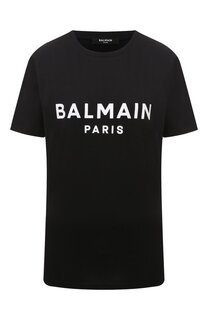 Хлопковая футболка Balmain