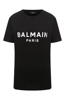 Хлопковая футболка Balmain