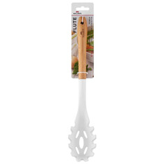 Ложки для специализированных продуктов ложка для спагетти WALMER Flute 32см силикон, дерево