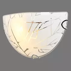 Настенный светильник «Багульник» КС30073/1W, цвет белый КЛЮЧНИК