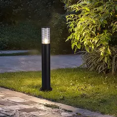Светильник столб садово-парковый влагозащищенный Duwi Techno IP54 80 см цвет черный