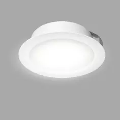 Светильник точечный светодиодный встраиваемый СК50-4М под отверстие 60 мм 1.5 м² белый свет цвет белый СВЕТКОМПЛЕКТ