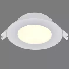 Светильник точечный светодиодный встраиваемый 1711 круг 5Вт нейтральный белый свет Без бренда