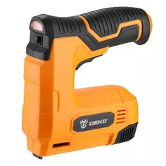 Степлер аккумуляторный Deko DKES3.6, 3.6 В Li-lon 1.5 Ач ДЕКО