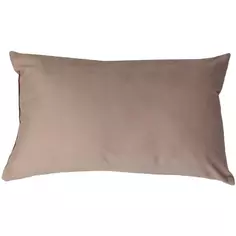Подушка 30x50 см цвет серо-розовый Fossil 4 Linen Way