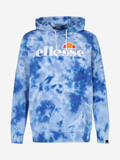 Худи мужская Ellesse Sl Gottero Tie Dye, Синий