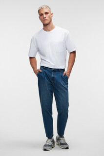 брюки джинсовые мужские Джинсы-бананы широкие с высокой посадкой Befree
