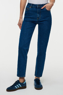 брюки джинсовые женские Джинсы slim укороченные со средней посадкой Befree