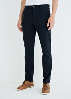 Базовые брюки Chino из твила, Синий O'stin