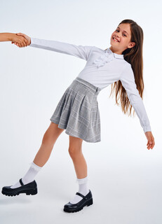 Юбка для девочек, Серый O'stin