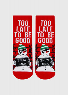 Новогодние носки для мальчиков, Красный O'stin
