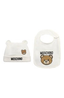 Комплект из шапки и нагрудника Moschino