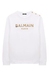 Хлопковый свитшот Balmain