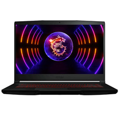 Ноутбук MSI GF63 Thin 12UC-800XRU 9S7-16R821-800 (Intel Core i7-12650H 2.3GHz/16384Mb/512Gb SSD/nVidia GeForce RTX 3050 4096Mb/Wi-Fi/Cam/15.6/1920x1080/DOS)