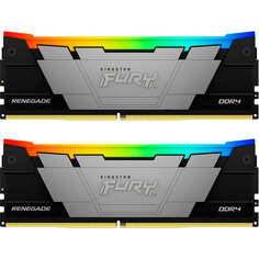 Модуль памяти Kingston Fury Renegade Black RGB DDR4 DIMM 3600Mhz PC28800 CL18 - 64Gb (2x32Gb) KF436C18RB2AK2/64