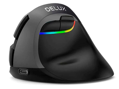 Мышь Delux M618 Mini Black