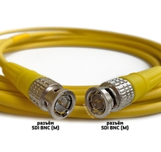 Кабели с разъемами GS-PRO 12G SDI BNC-BNC (yellow) 7 метров
