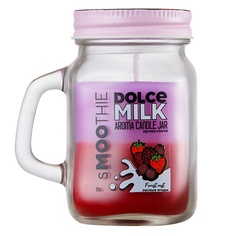 Свеча ароматическая DOLCE MILK Свеча смузи "ФОРЕСТ РЕСТ" лесные ягоды