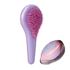 Расческа для волос MICHEL MERCIER Набор для тонких волос розовый (расческа + компактная расческа)