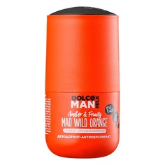 Дезодорант-ролик DOLCE MILK Шариковый дезодорант-антиперспирант "БЕДОВЫЙ АПЕЛЬСИН" оранжевый MAN