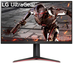 Монитор 31,5" LG 32GN650-B 2560х1440, 165Hz, 1 ms, 178°/178°, 350cd/m2, 3000:1, VA, 2*HDMI, DP, Height adj, Tilt, black-red