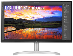 Монитор 31,5" LG 32UN650 3840x2160 IPS, nonGLARE, 350cd/m2, H178°/V178°, 1000:1, 1.07B, 5ms, 2xHDMI, DP, Height adj, Tilt, Speakers, white