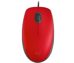 Мышь Logitech M110 SILENT red, USB 910-005501 / 910-005489